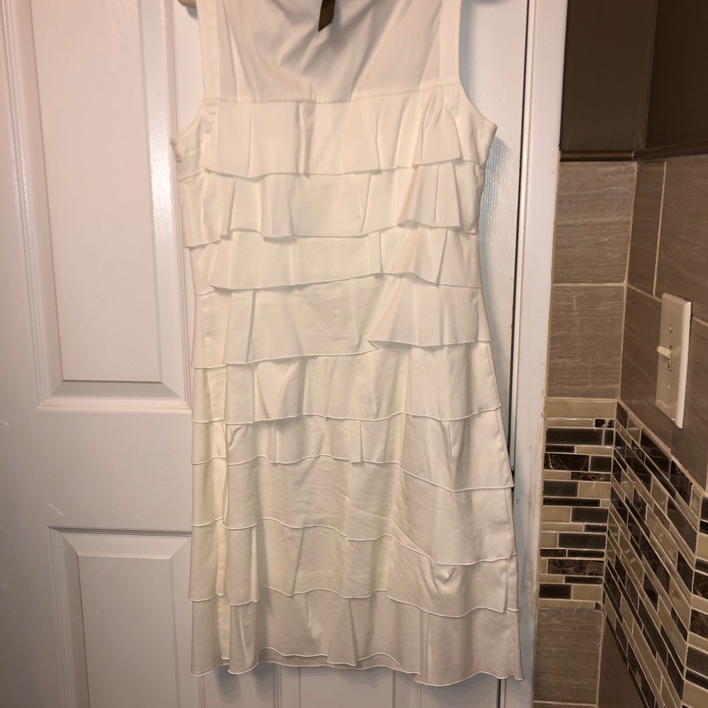 Alfani white dress